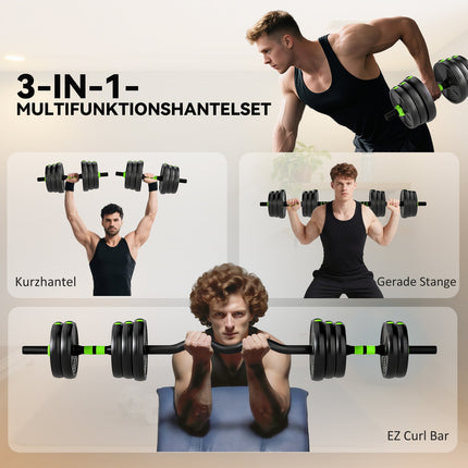 Adjustable Dumbbell Set 25KG – Home Strength Training