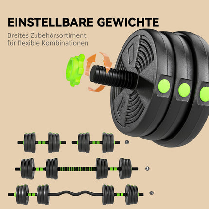 Adjustable Dumbbell Set 25KG – Home Strength Training