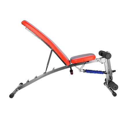 Adjustable Folding Barbell Bench – Full Body Workout