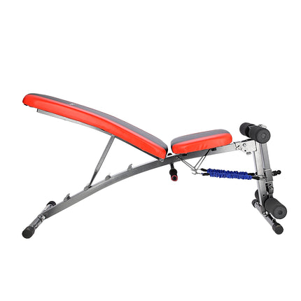 Adjustable Folding Barbell Bench – Full Body Workout