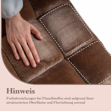 Adjustable Folding Floor Chair, Brown Coral Fleece