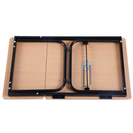 Adjustable Folding Laptop Desk – MDF & Metal, Portable