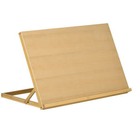 Adjustable Folding Table Easel, Beechwood, 75.8x51 cm