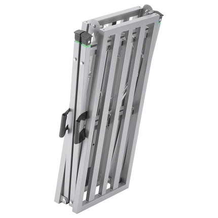 Adjustable Folding Work Platform, 4-Height, 880 lb, Non-Slip Feet