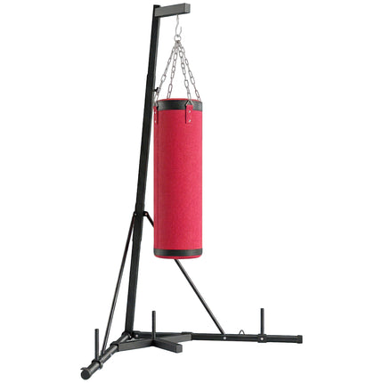 Adjustable Freestanding Punching Bag Stand with Bag