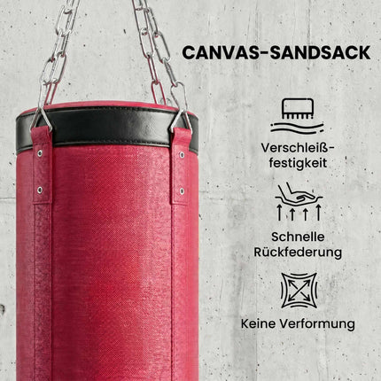 Adjustable Freestanding Punching Bag Stand with Bag