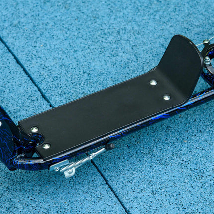 Adjustable Kids Scooter with Brake, Stand, Steel, Blue