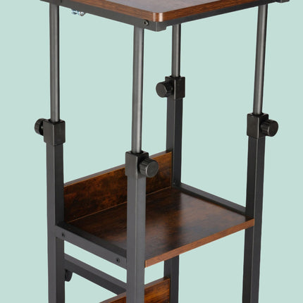 Adjustable Laptop Desk – Height-Adjustable, Tiltable Top