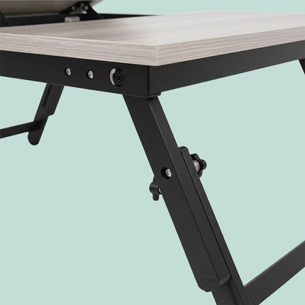 Adjustable Laptop Table with Drawer – Tilting Top
