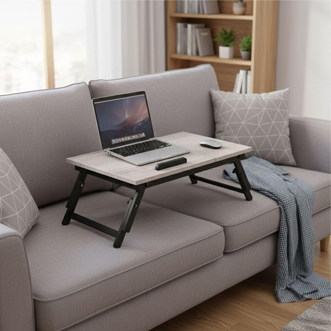Adjustable Laptop Table with Drawer – Tilting Top