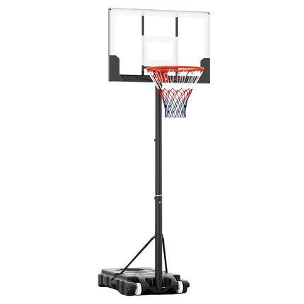 Adjustable Outdoor Basketball Hoop, 100-212cm Height Range