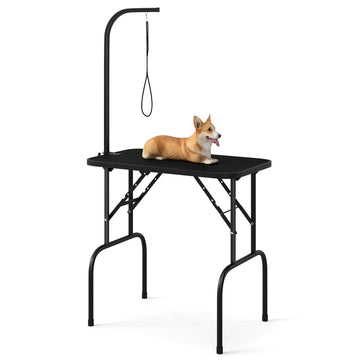 Adjustable Pet Grooming Table, Foldable, Non-Slip Surface