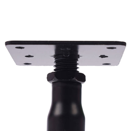 Adjustable Post Supports Set of 4 – Black, Steel