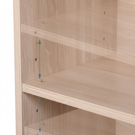 Adjustable Shelf Bookcase – Freestanding Storage Unit