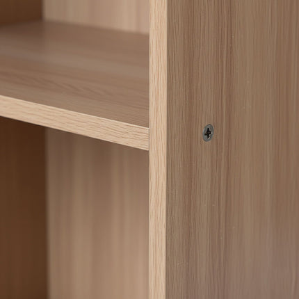 Adjustable Shelf Bookcase – Freestanding Storage Unit