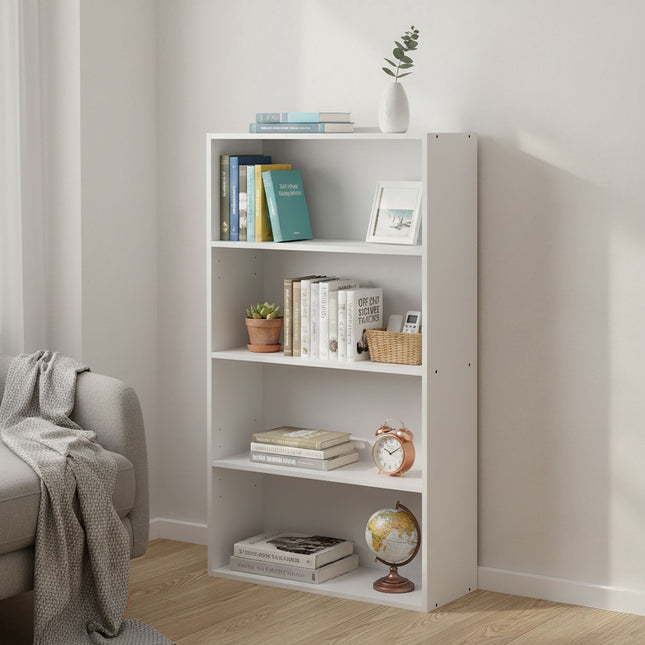 Adjustable Shelf Bookcase – Freestanding Storage Unit