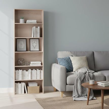 Adjustable Shelf Bookcase – Freestanding Storage Unit