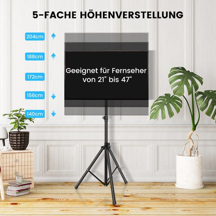 Adjustable TV Stand for 21–47 Inch Screens, 35 kg Capacity