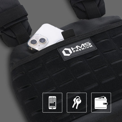 Adjustable Tactical Weight Vest, 13.5kg