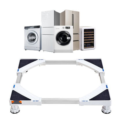 Adjustable Washer Dryer Stand, 414–691mm Expandable