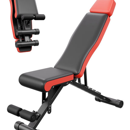 Adjustable Weight Bench, 660 lb Capacity, Foldable