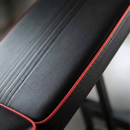 Adjustable Weight Bench with Resistance Bands, Foldable