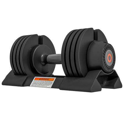 Adjustable dumbbells with non-slip handles, range 3.5-10 kg