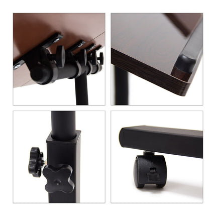 Adjustable laptop table