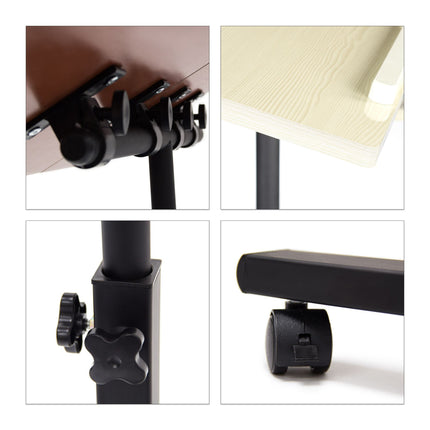 Adjustable laptop table