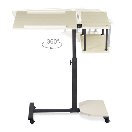 Adjustable laptop table