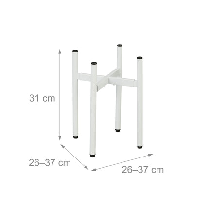 Adjustable plant stand Set of 2