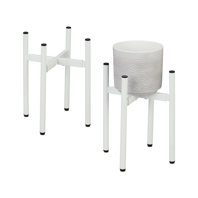 Adjustable plant stand Set of 2