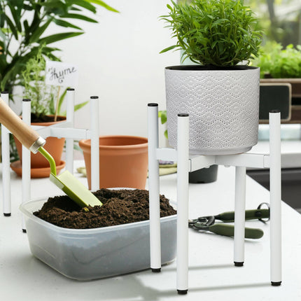 Adjustable plant stand Set of 2