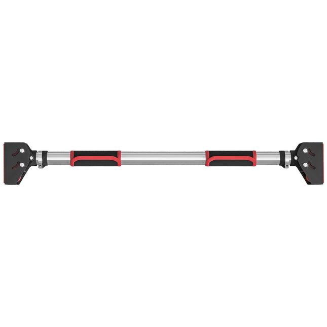 Adjustable steel pull-up bar, non-slip, door or wall mount