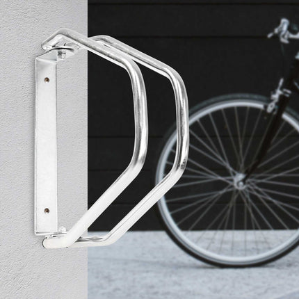 Adjustable wall bike stand