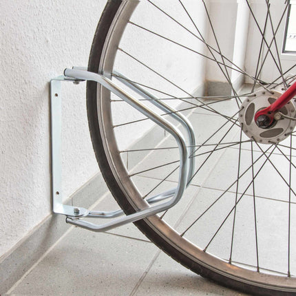 Adjustable wall bike stand