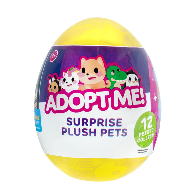 Adopt Me W4 Plush Toy, Blind Pack, Collectible Figures