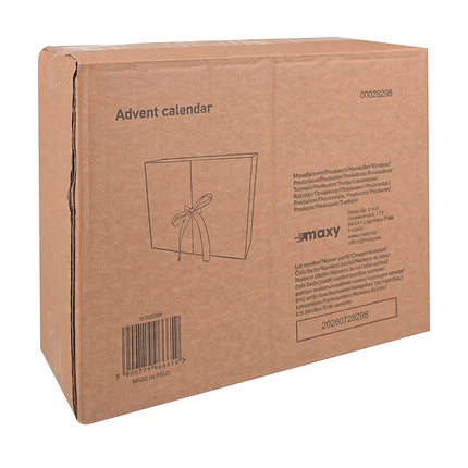 Advent Calendar for Men 2026 with 24 Gadget Gifts, Numbered Boxes, Black