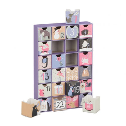 Advent calendar to fill