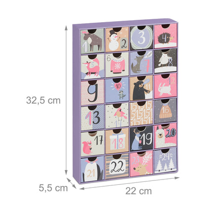 Advent calendar to fill