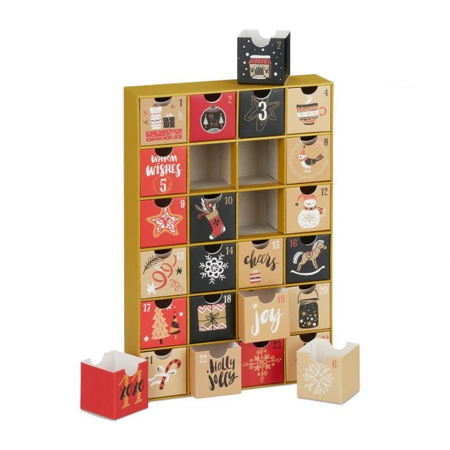 Advent calendar to fill