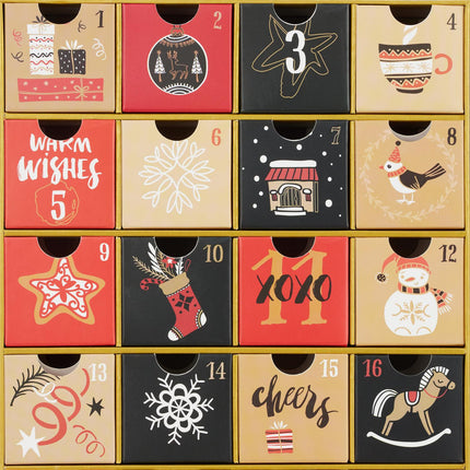 Advent calendar to fill