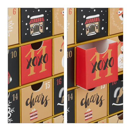 Advent calendar to fill