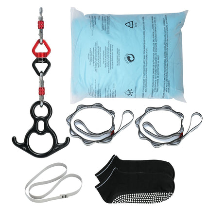 Aerial Yoga Hammock Kit, 11 Yards, 100Gsm Nylon, Blue