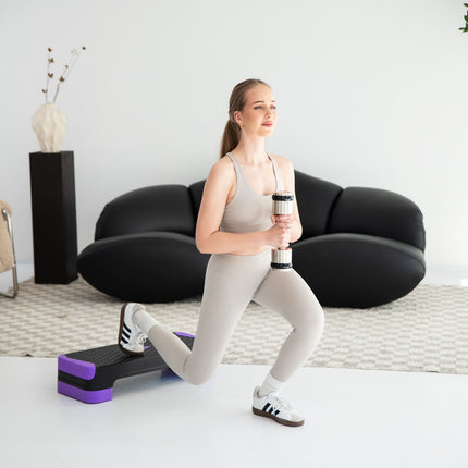 Aerobic Balance Step Platform – Adjustable Fitness Stepper