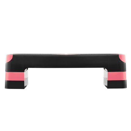 Aerobic Step Platform 28-Inch, Height Adjustable, 4 Risers