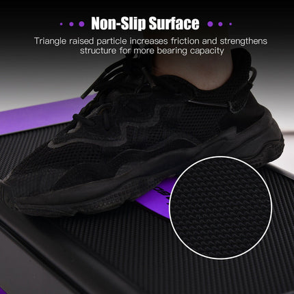 Aerobic Step Platform, 3-Level Adjustable Height, Purple