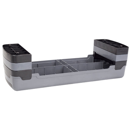 Aerobic Step Platform, Adjustable Height, Gray-Black