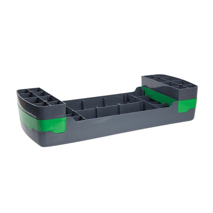 Aerobic Step Platform, Black-Green, Adjustable Height