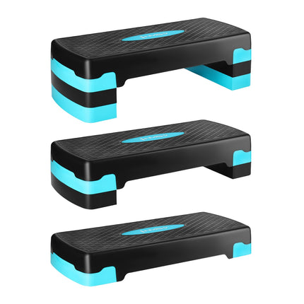 Aerobic Step Platform, Black-Mint, Adjustable Height